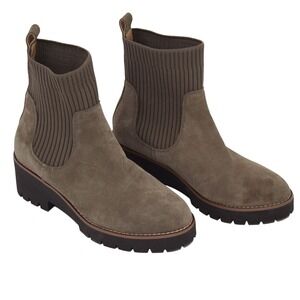 Blondo Taupe Ankle Boots